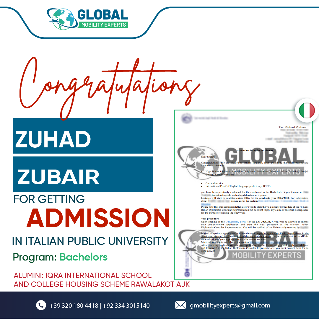Admission Zuhad